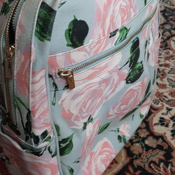 Floral Rose Backpack - Picture 4 of 4
